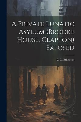 A Private Lunatic Asylum (brooke House Clapton) Exposed