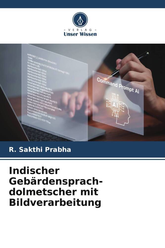Indischer Gebärdensprach-dolmetscher mit Bildverarbeitung