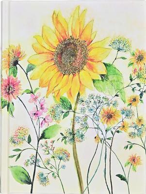 Watercolor Sunflower Journal (Diary Notebook)