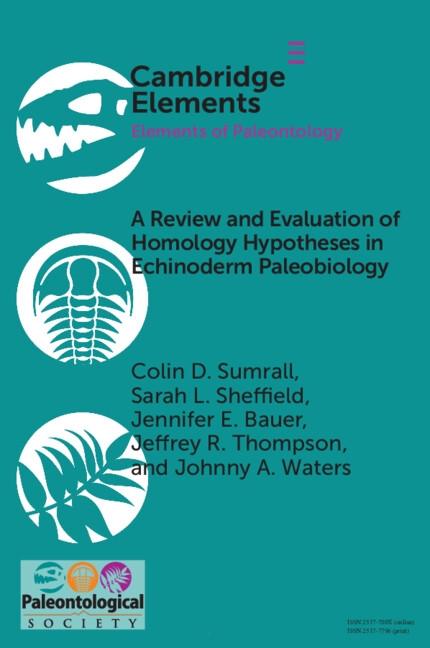 Review and Evaluation of Homology Hypotheses in Echinoderm Paleobiology