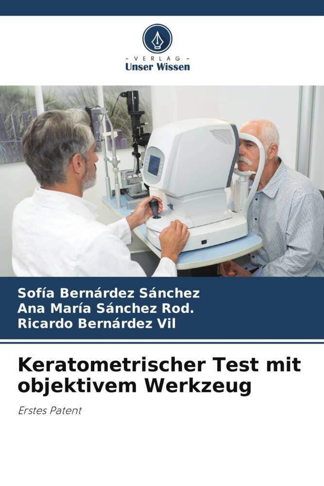 Keratometrischer Test mit objektivem Werkzeug