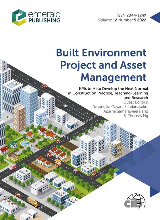 KPIs to Help Develop the Next Normal in Construction Practice Teaching-Learning and Research