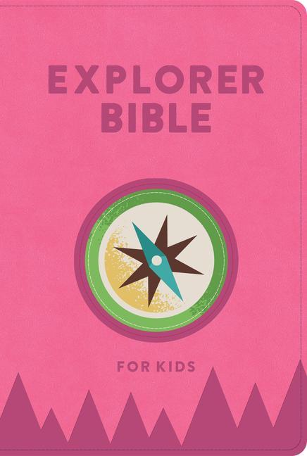 KJV Explorer Bible for Kids Bubble Gum Leathertouch Indexed: Placing God‘s Word in the Middle of God‘s World