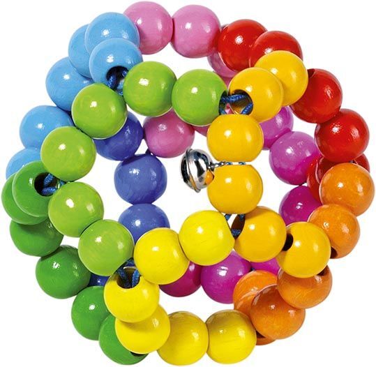 GF Elastik Regenbogenball per St