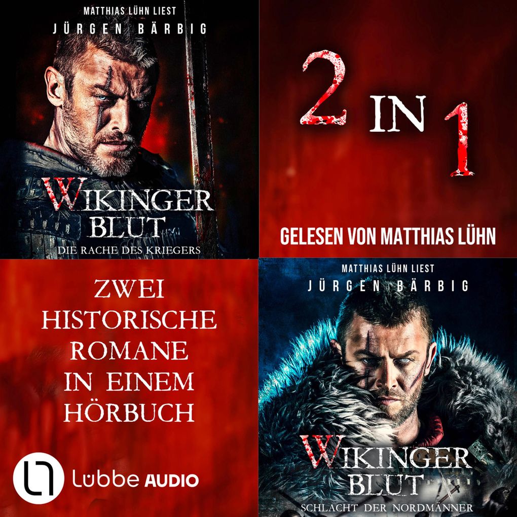 Wikingerblut - Teil 1-2 - Wikinger-Krieger-Reihe Sammelband 1