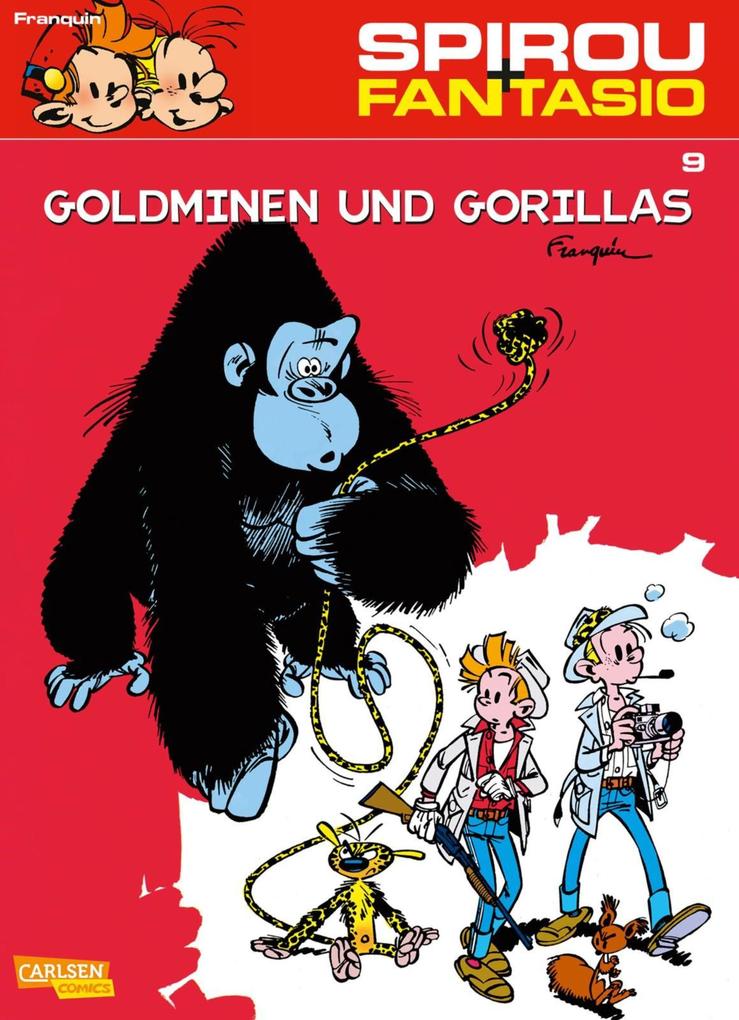 Spirou und Fantasio 9: Goldminen und Gorillas - André Franquin