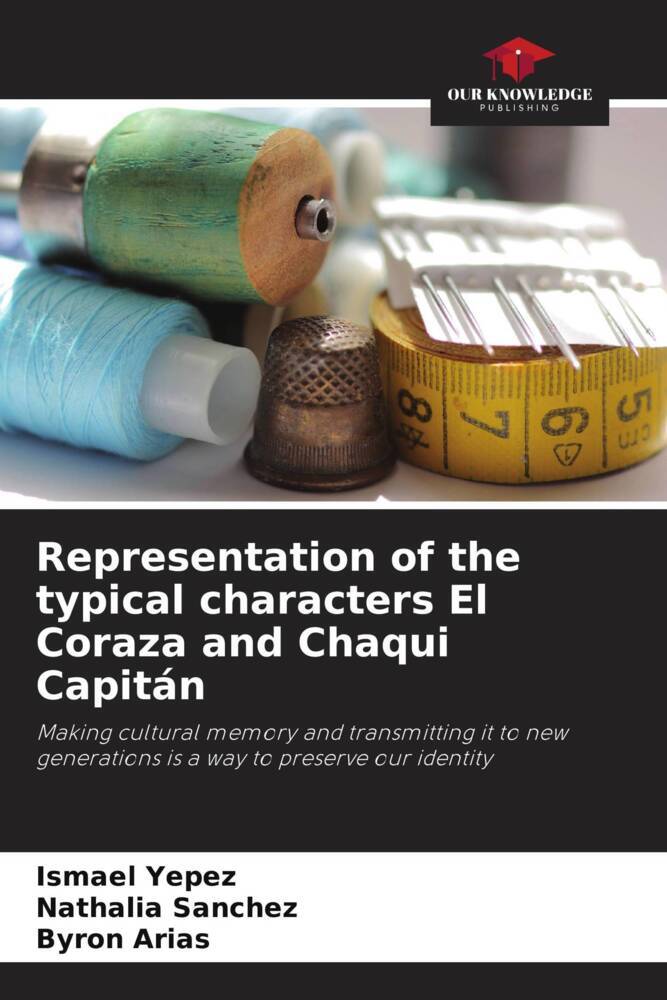 Representation of the typical characters El Coraza and Chaqui Capitán