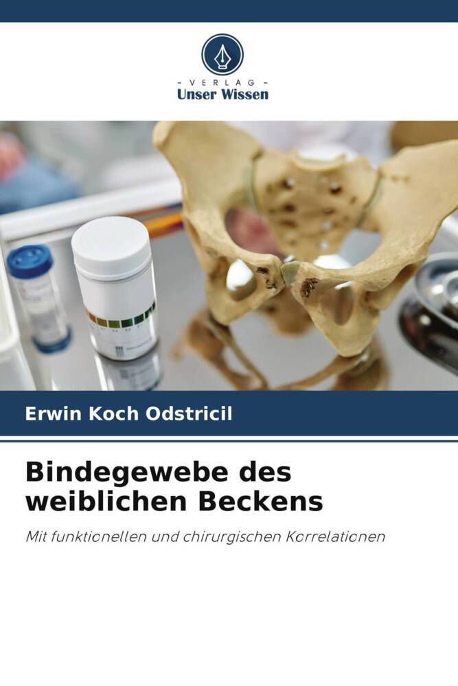 Bindegewebe des weiblichen Beckens