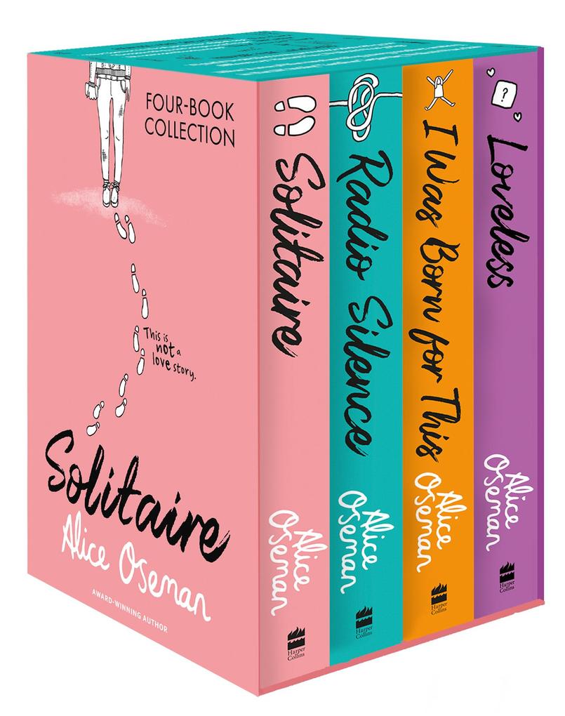 Harper Collins Publ. Uk Alice Oseman Four-Book Collection Box Set (Solitaire Radio Silence I Was Born For This Loveless)