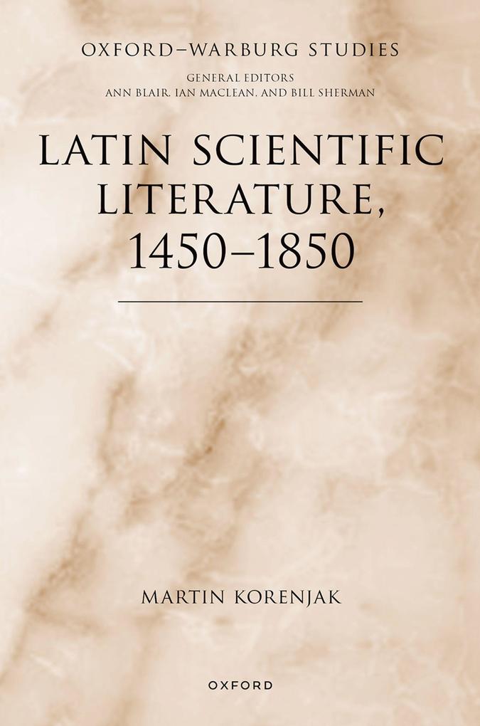 Latin Scientific Literature 1450-1850