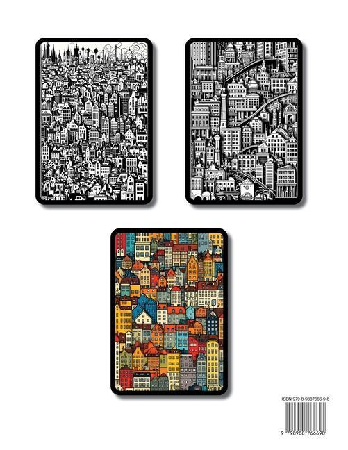 Coloring Book for Kids and Teens European City Landscapes Volume 2