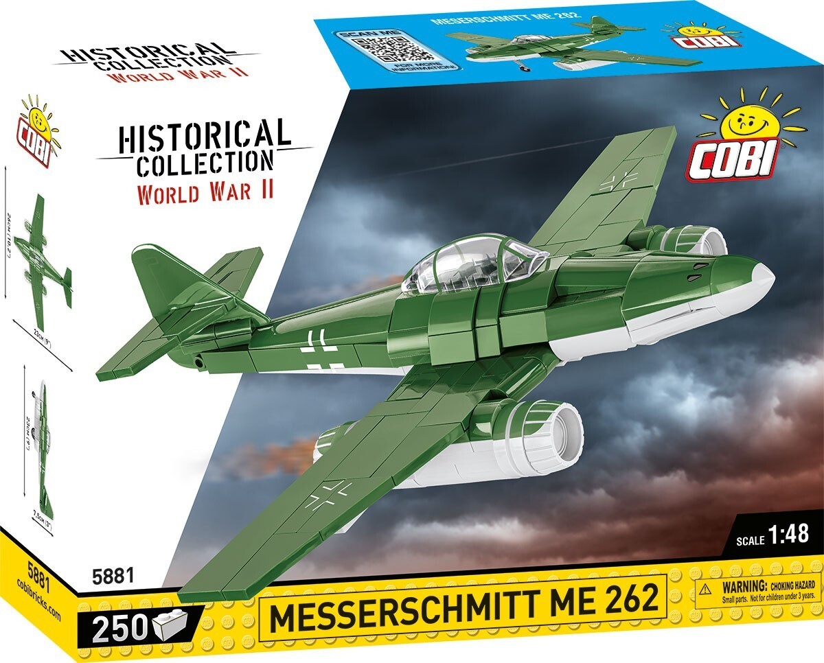 COBI Historical Collection 5881 - Messerschmitt ME 262 Easy Planes