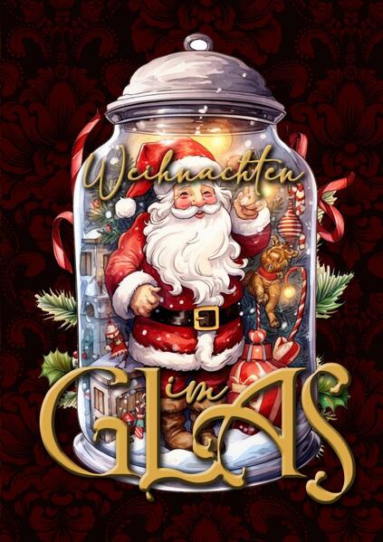 Christmas Jars Coloring Book for Adults