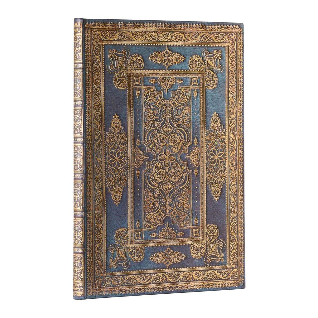 Blue Luxe Grande Unlined Hardcover Journal 128pg 120gsm by Paperblanks (Luxe Design)