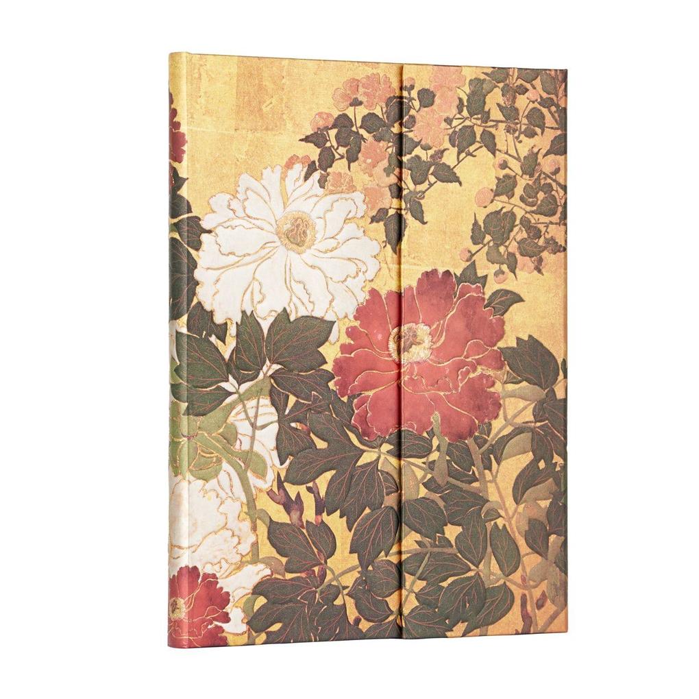 Paperblanks Natsu Rinpa Florals Hardcover Journal Ultra Unlined Wrap 144 Pg 120 GSM