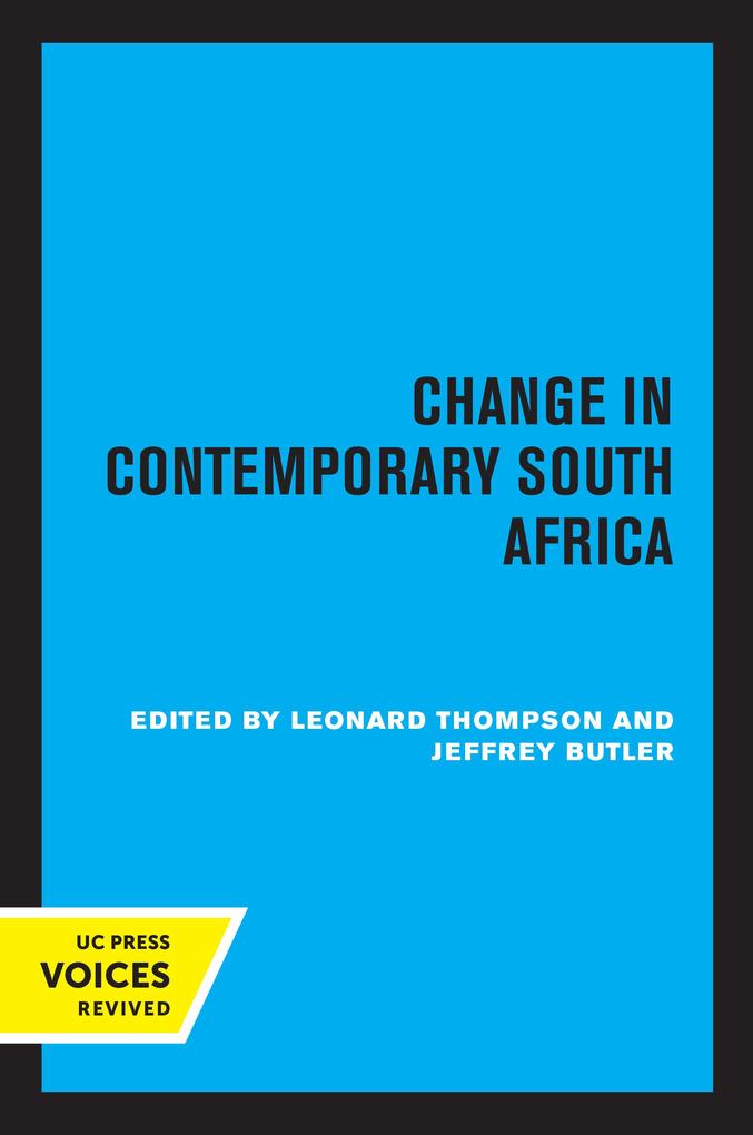 Change in Contemporary South Africa