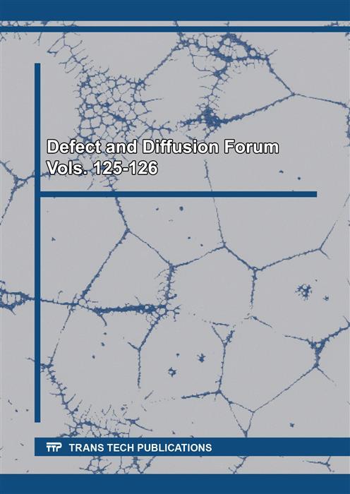 Defect and Diffusion Forum Vols. 125-126