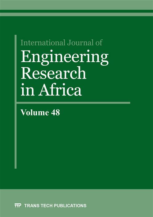 International Journal of Engineering Research in Africa Vol. 48