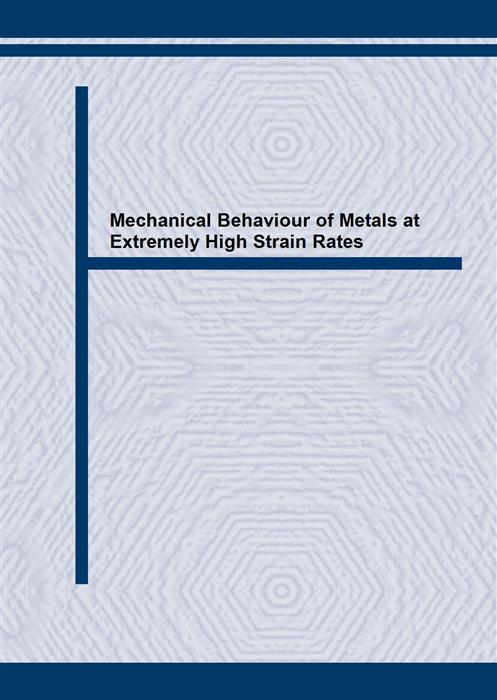 Mechanical Behaviour of Metals at Extremely High Strain Rates