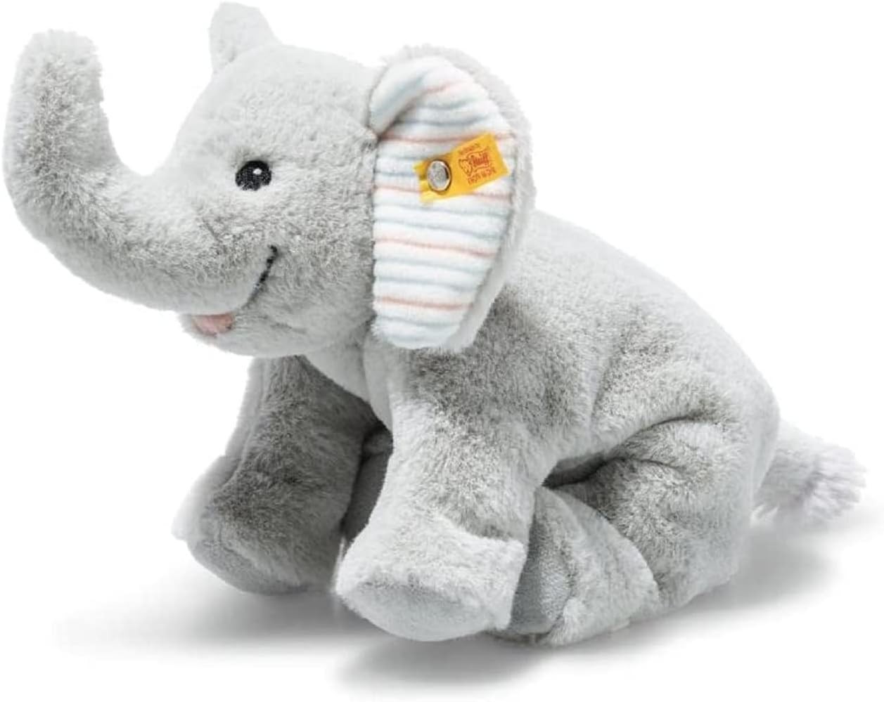 Steiff 242656 - Soft Cuddly Friends Floppy Trampili Elefant hellgrau 20 cm