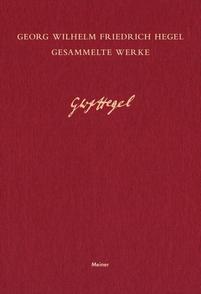 Wissenschaft der Logik. Zweiter Band. Die subjektive Logik (1816) - Georg Wilhelm Friedrich Hegel
