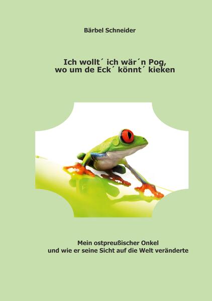 Ich wollt ich wärn Pog wo um de Eck könnt kieken
