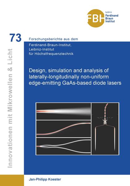 Design simulation and analysis of laterally-longitudinally non-uniform edge-emitting GaAs-based diode lasers