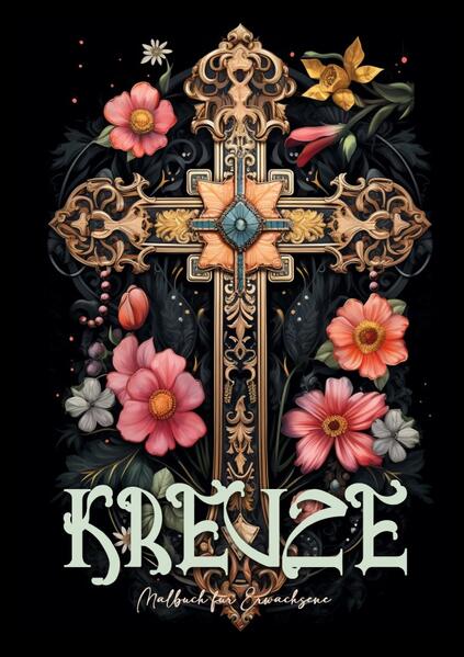 Crosses Coloring Book for Adults