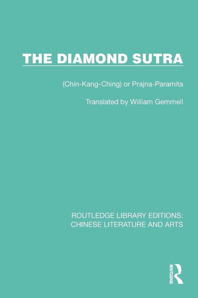 The Diamond Sutra