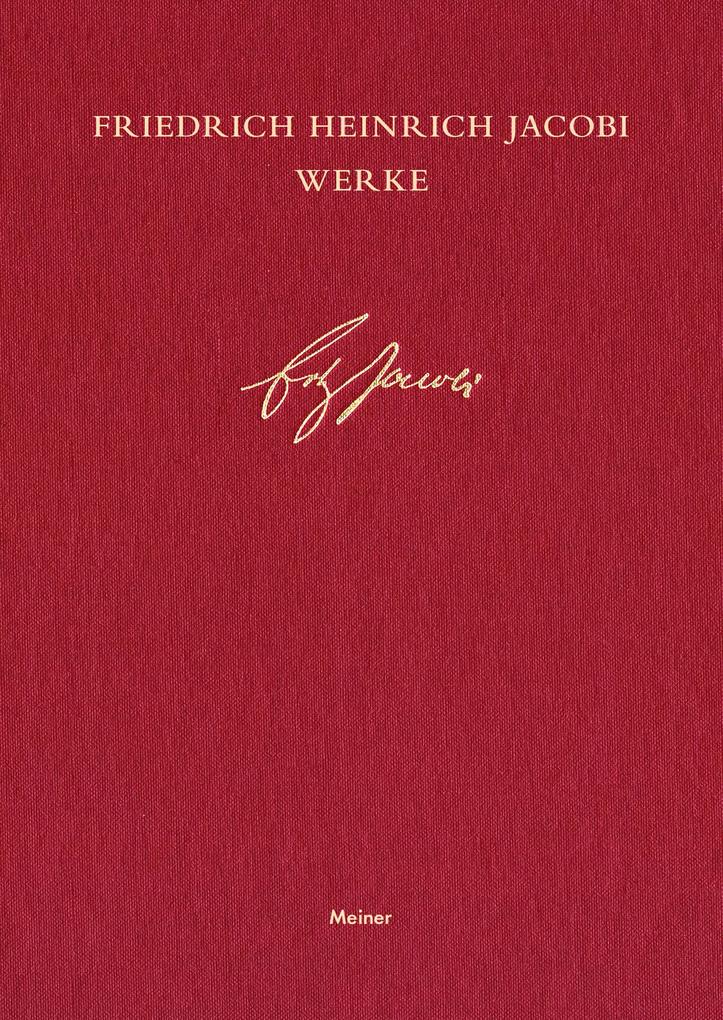 Kleine Schriften I (1770-1783)