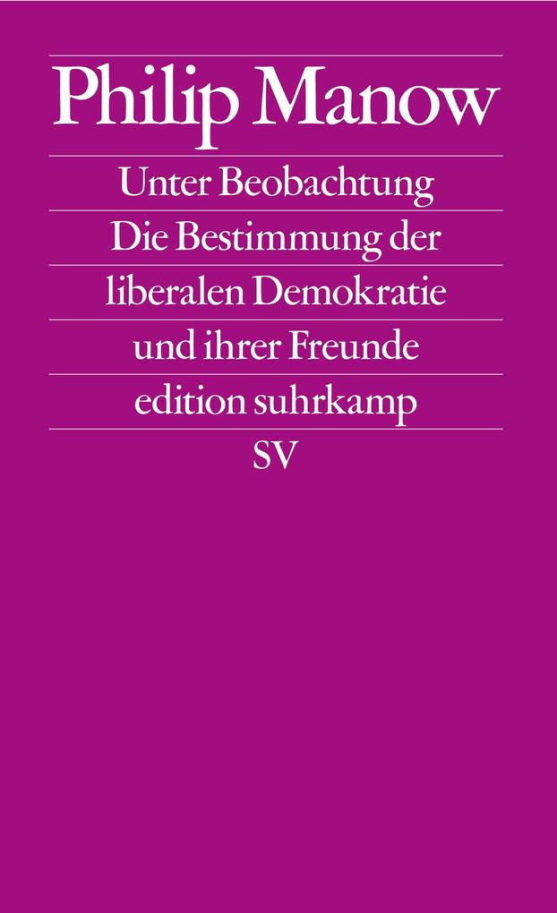 Suhrkamp Verlag Digital Unter Beobachtung