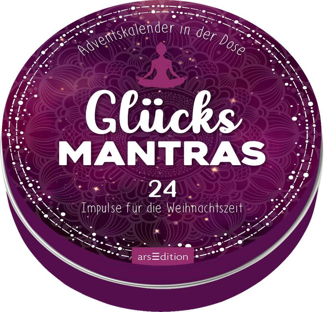 Adventskalender in der Dose. Glücksmantras: 24 Impulse für die Weihnachtszeit | Adventskalender für Erwachsene für mehr Achtsamkeit - Bild 4