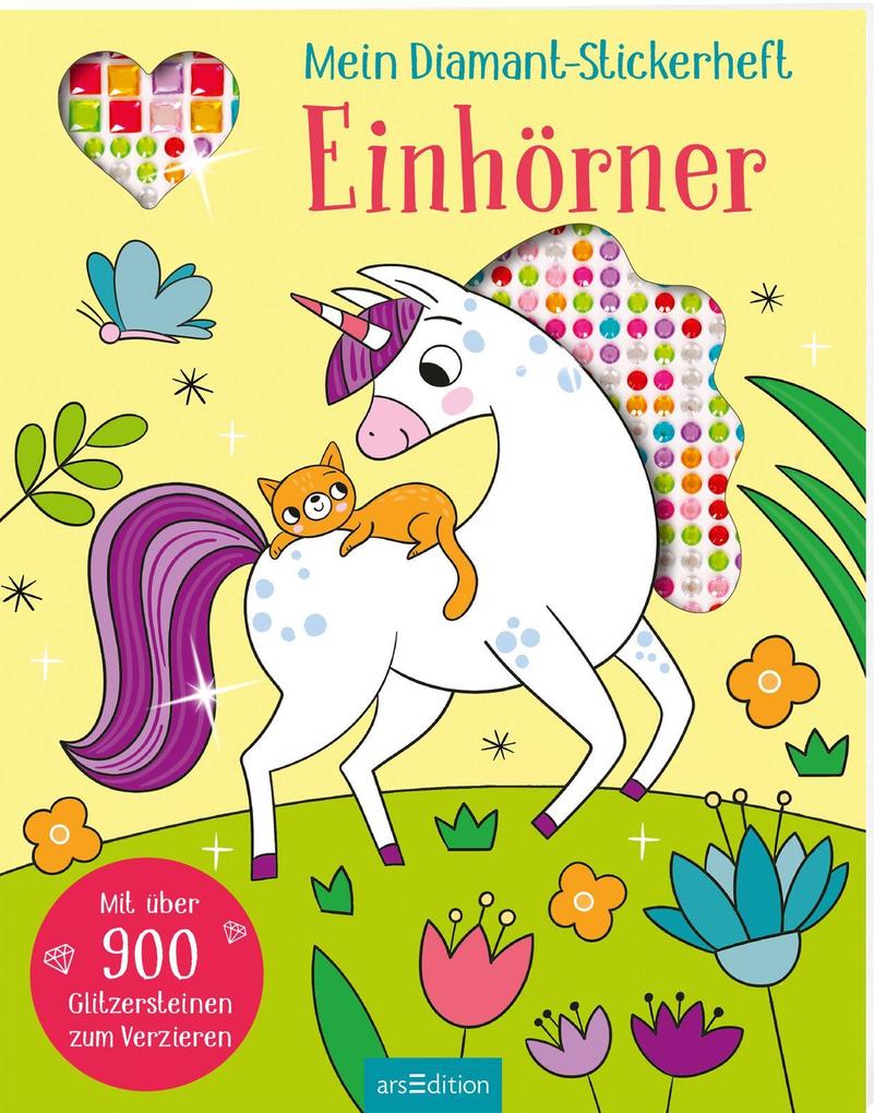 Mein Diamant-Stickerheft – Einhörner - Taschenbuch - Bild 8