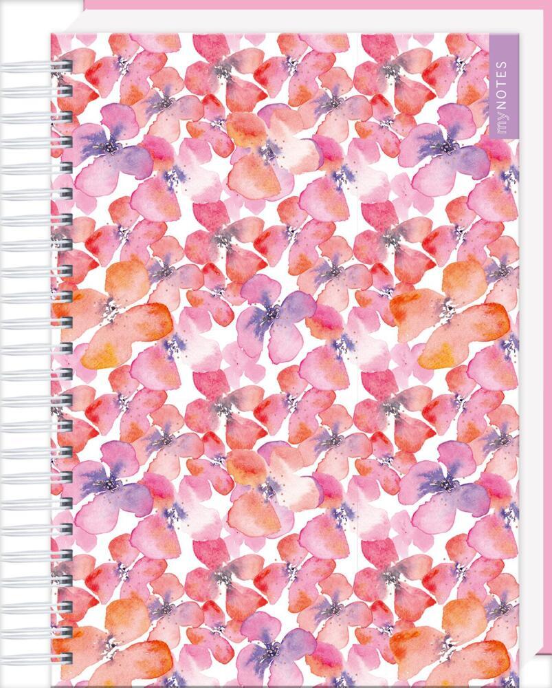 myNOTES Papeterie: Ringbuch Blumenträume