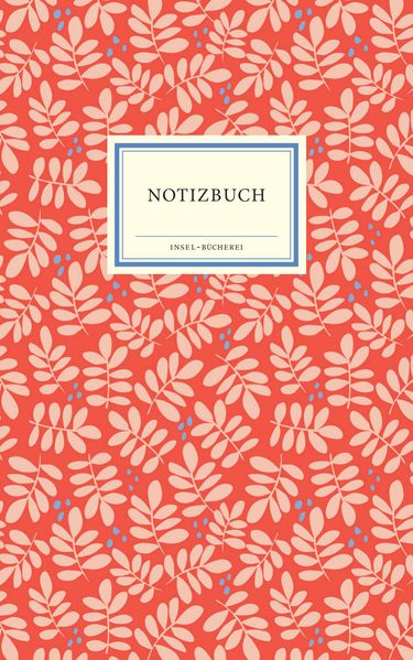 Notizbuch Insel-Bücherei 'Roter Blätterzauber'