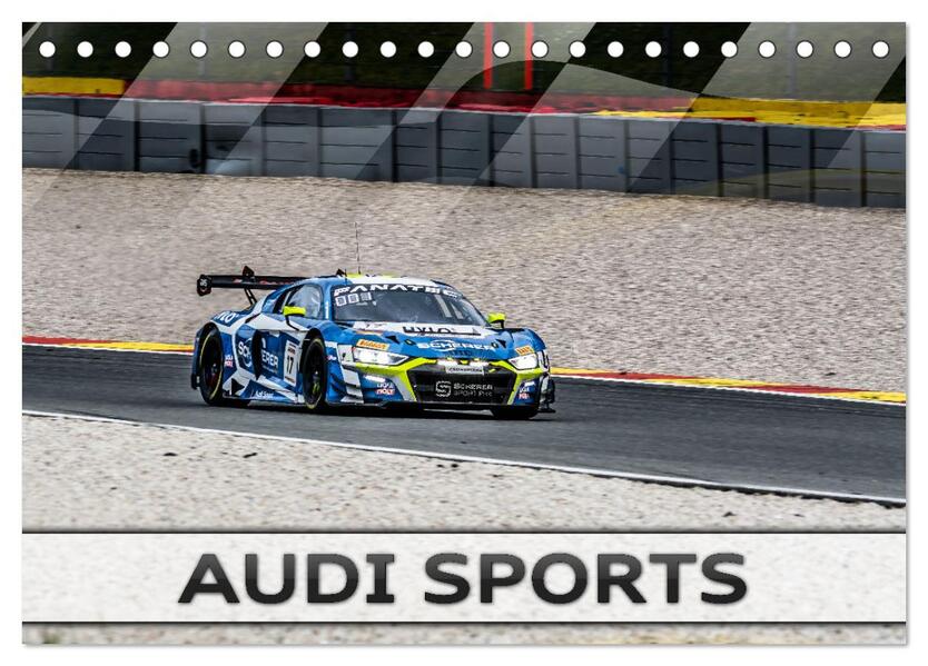 Audi Sports (Tischkalender 2024 DIN A5 quer) CALVENDO Monatskalender