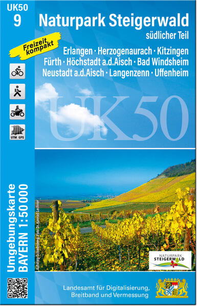 UK50-9 Naturpark Steigerwald südlicher Teil