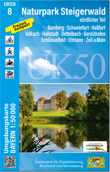 UK50-8 Naturpark Steigerwald nördlicher Teil