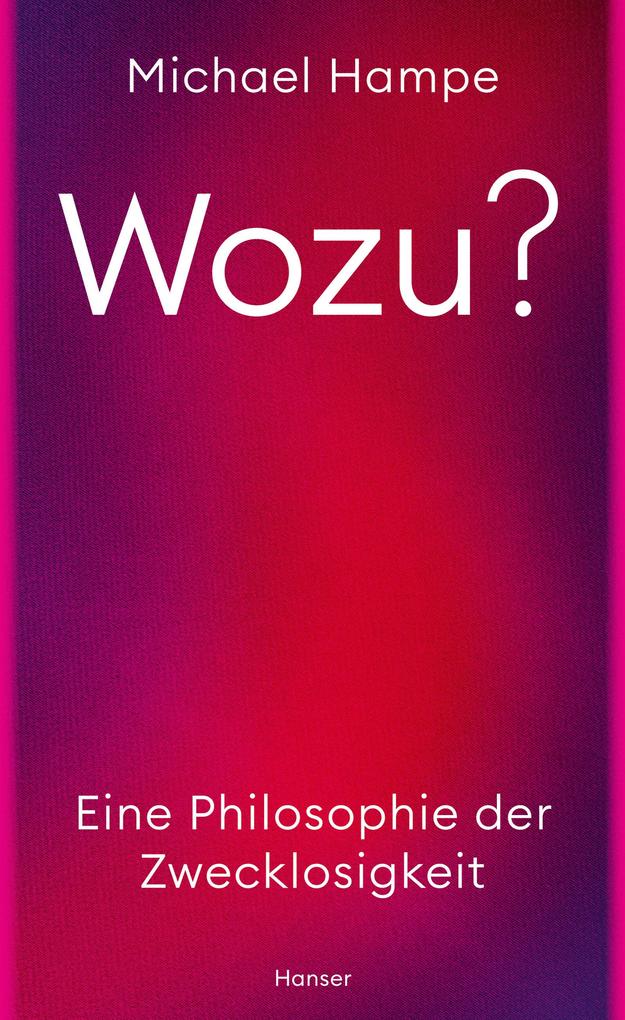 Hanser Wozu?, Sachbücher Von Michael Hampe - Bild 3