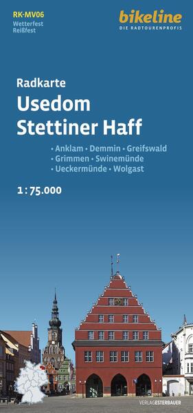 Radkarte Usedom Stettiner Haff (RK-MV06)