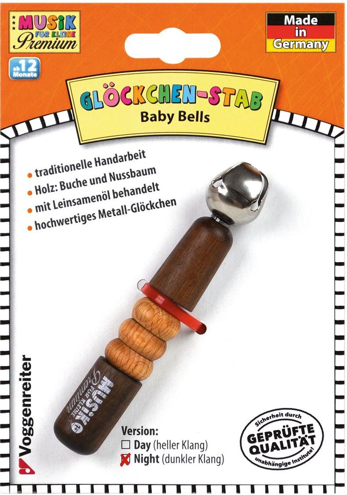 Voggys Kinderwelt - Glöckchen-Stab dunkel