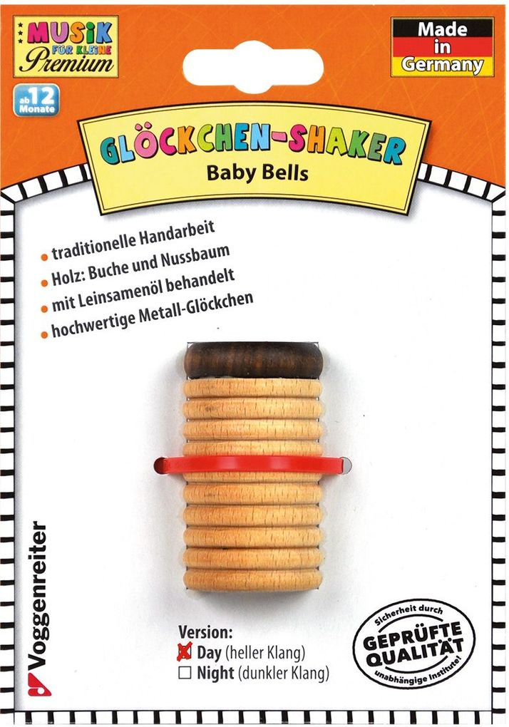 Voggys Kinderwelt - Glöckchen-Shaker hell