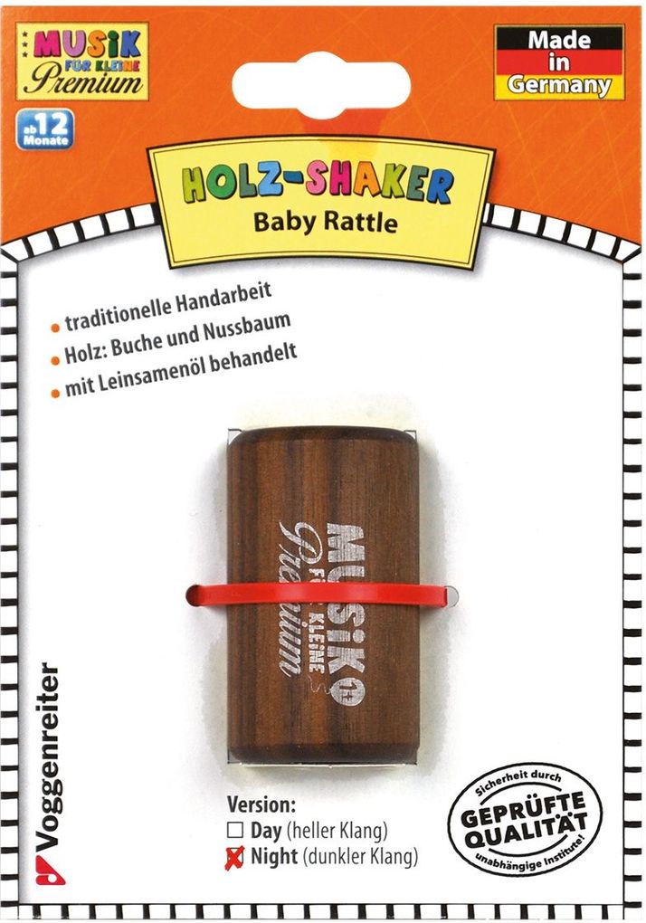 Voggys Kinderwelt - Holz-Shaker dunkel