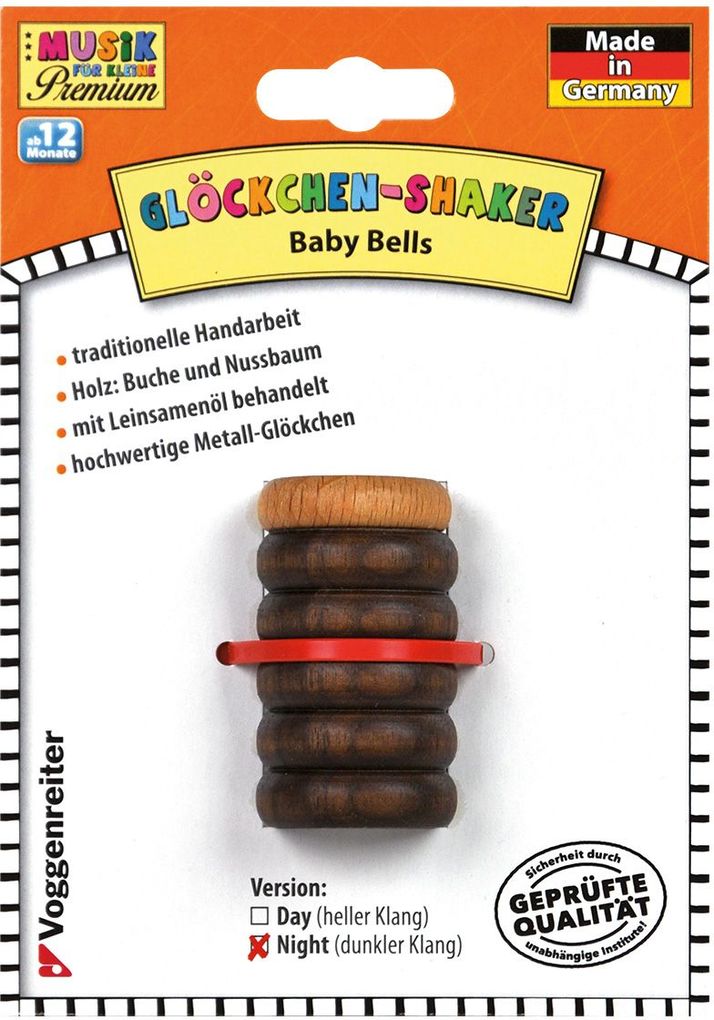 Voggys Kinderwelt - Glöckchen-Shaker dunkel