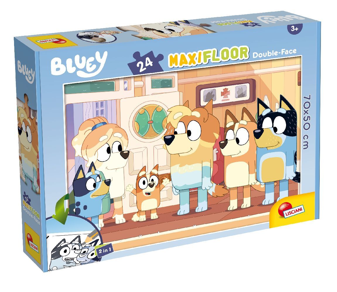 LiscianiGiochi Bluey Puzzle Df Maxi Floor 24