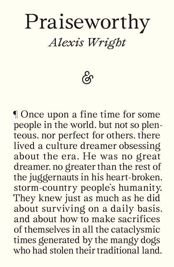 And Other Stories Praiseworthy
