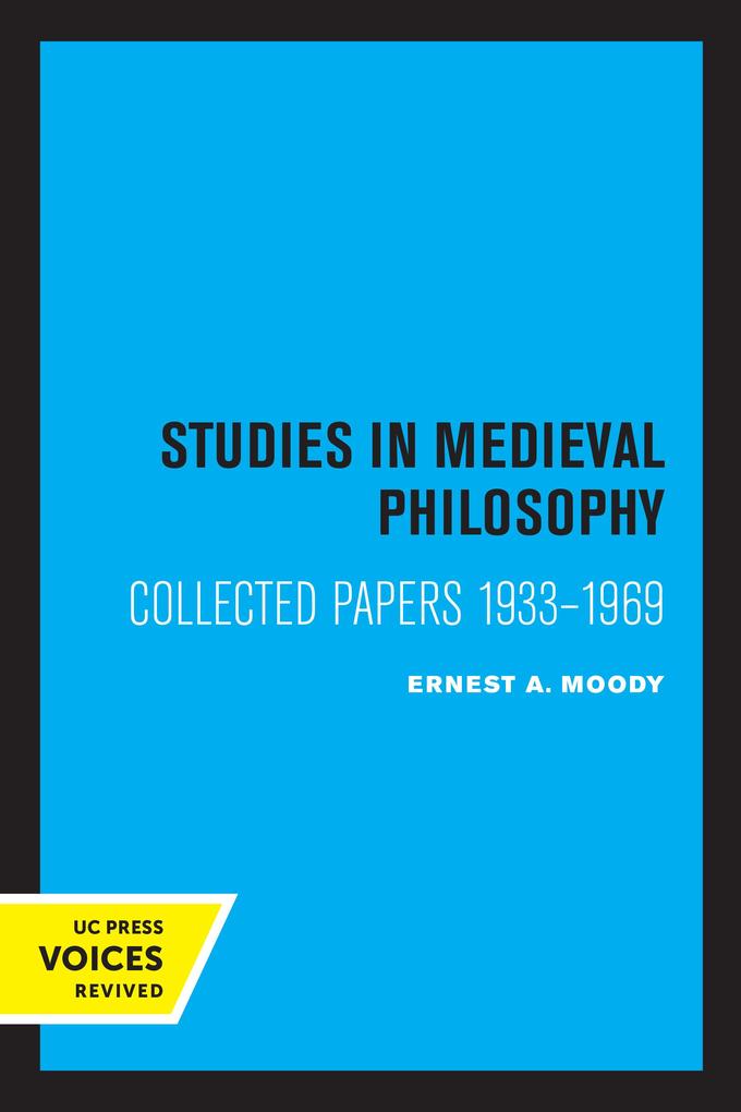 Studies in Medieval Philosophy Science and Logic