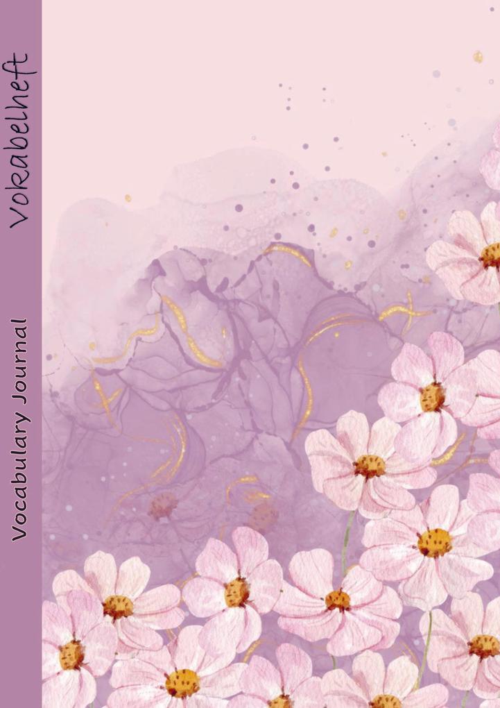 Sprachlern-Journal: Vokabelheft 4 Spalten Vocabulary Journal