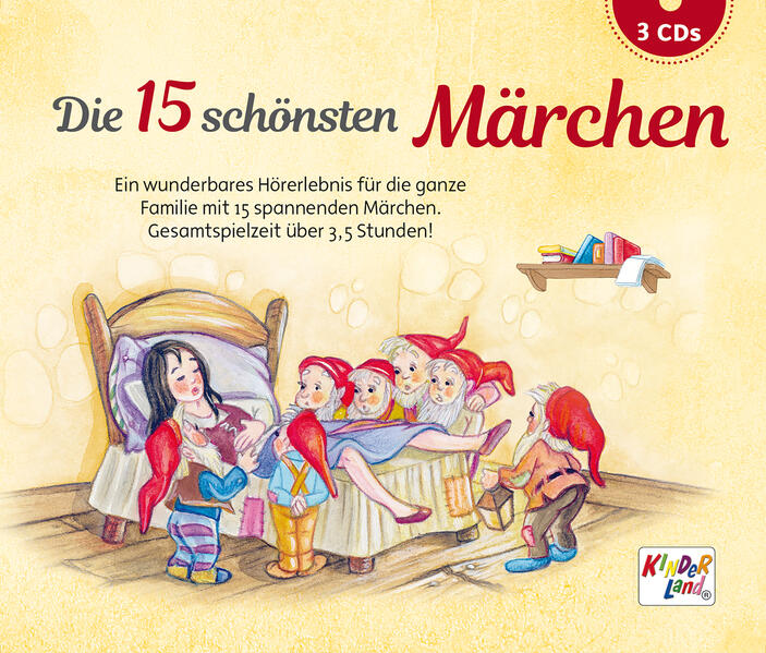 Die 15 schönsten Märchen erzählt von Elmar Gunsch 3 Teile