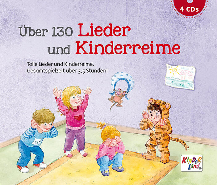 Über 130 Lieder und Kinderreime 4 Teile